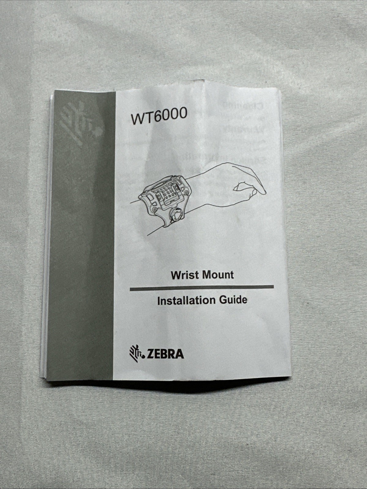 Zebra WT6000/WT6300 Wrist Mount Med/Large Strap SG-NGWT-WRMTL-02 - New, Sealed