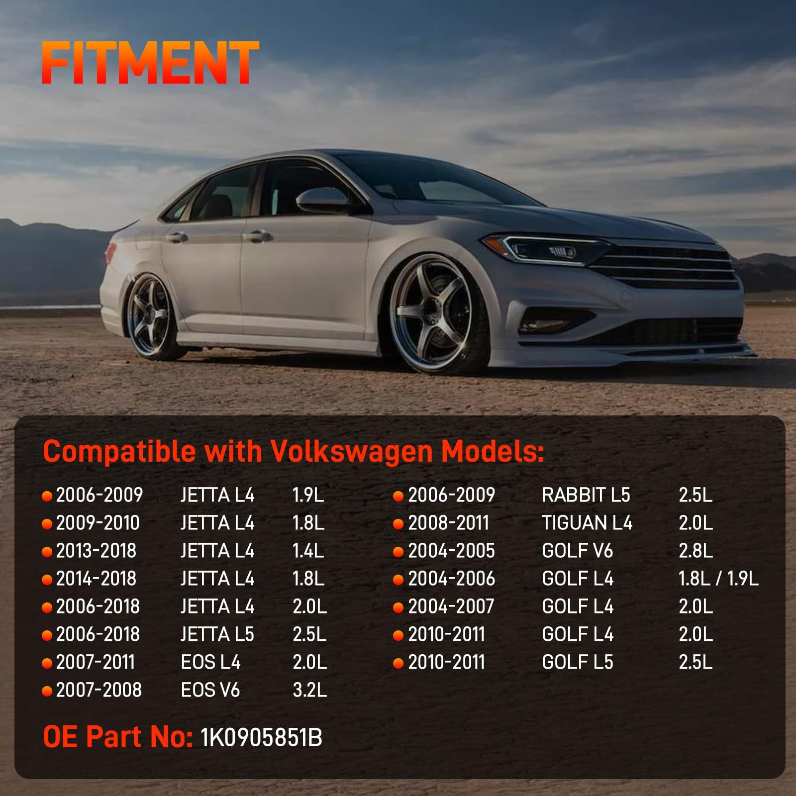 Ignition Switch Lock Cylinder Assembly For VW JETTA 2006-2018 W/ Remote Key