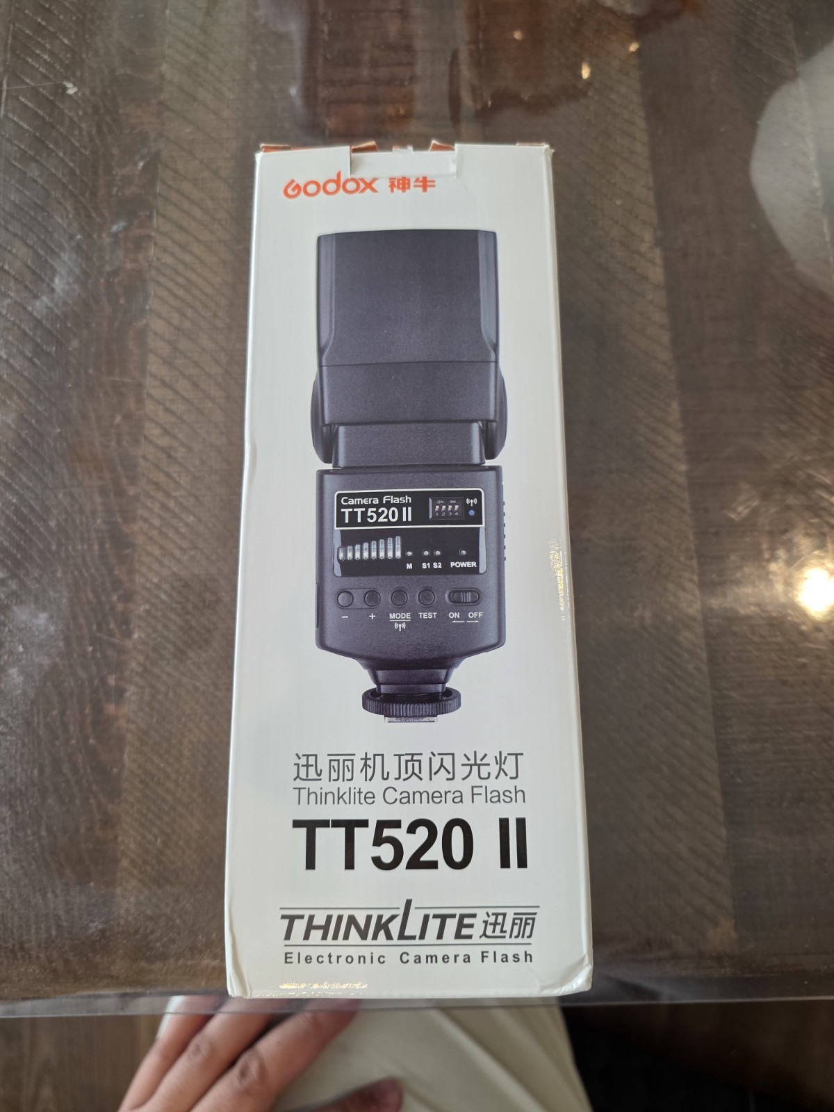 Godox TT520II Speedlite Wireless Trigger Transmitter For Canon Nikon Flash Light