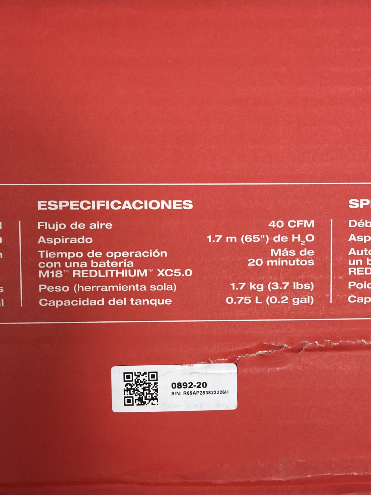 Milwaukee M18 Brushless Handheld Vacuum (Bare Tool)