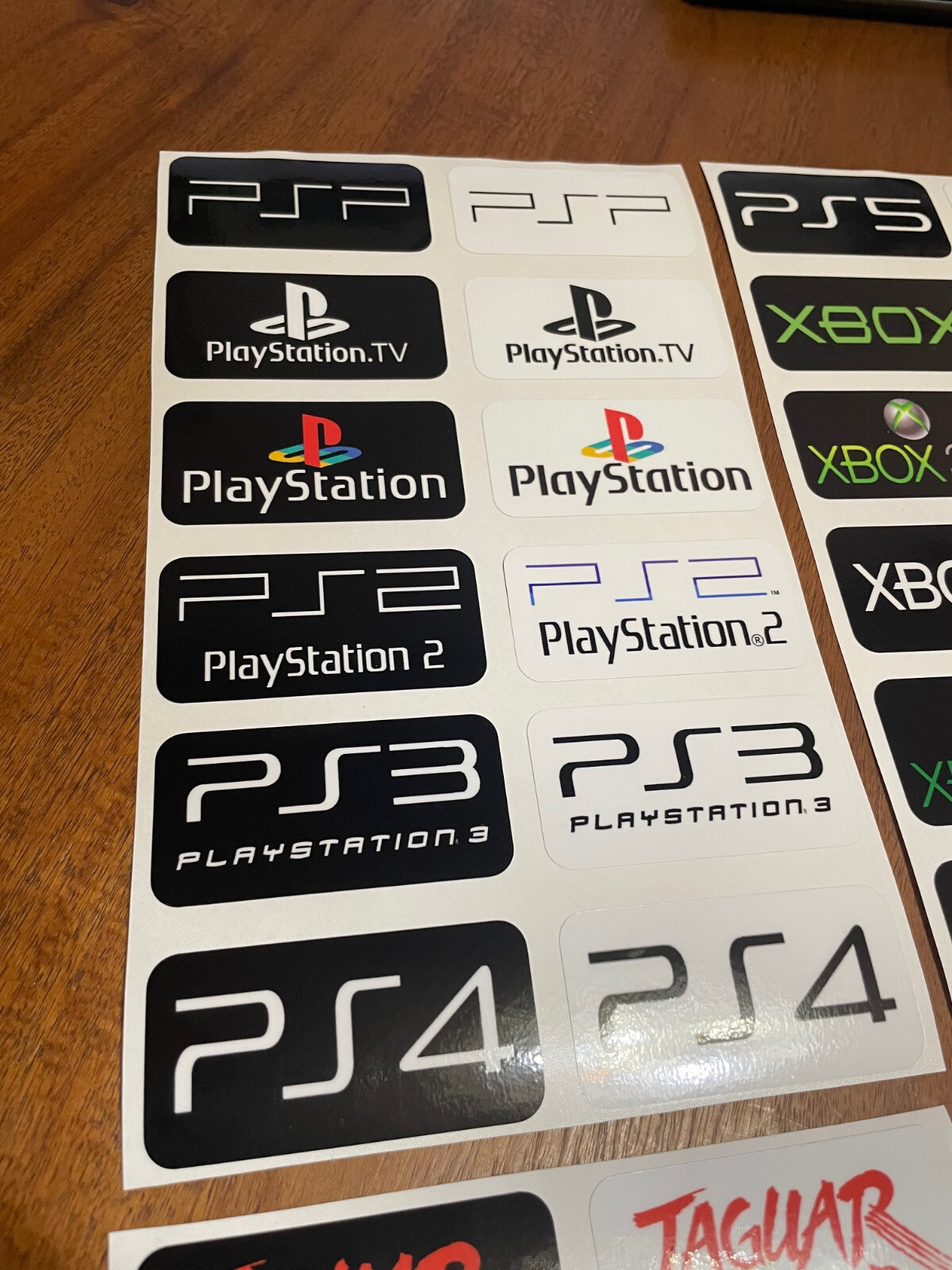 Video Game System/Console Labels for Storage & Organization - Custom Labels