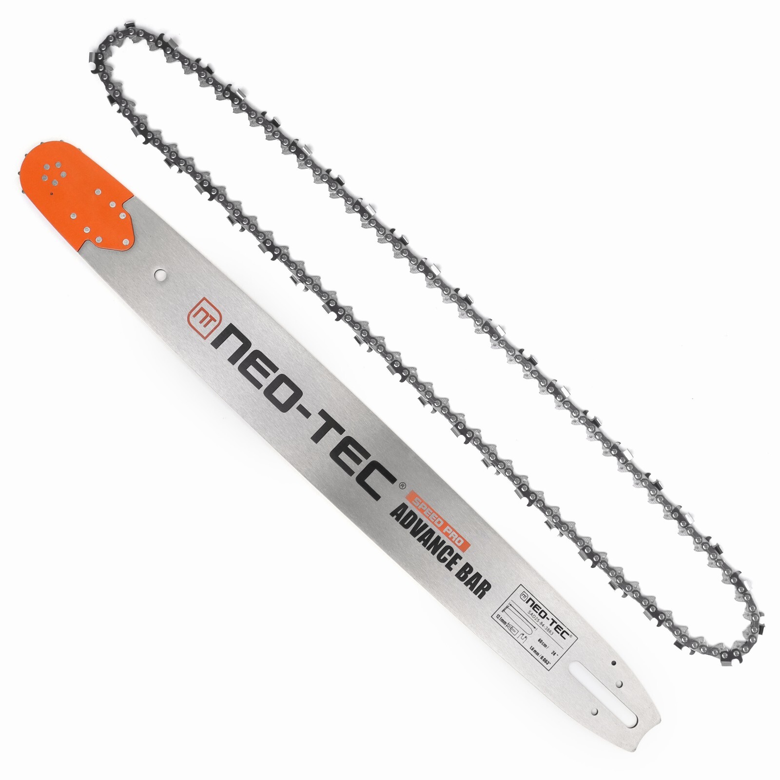 25'' Chainsaw Guide Bar 3/8" 0.063" 84DL Chain For Stihl MS660 381 066 MS362 064