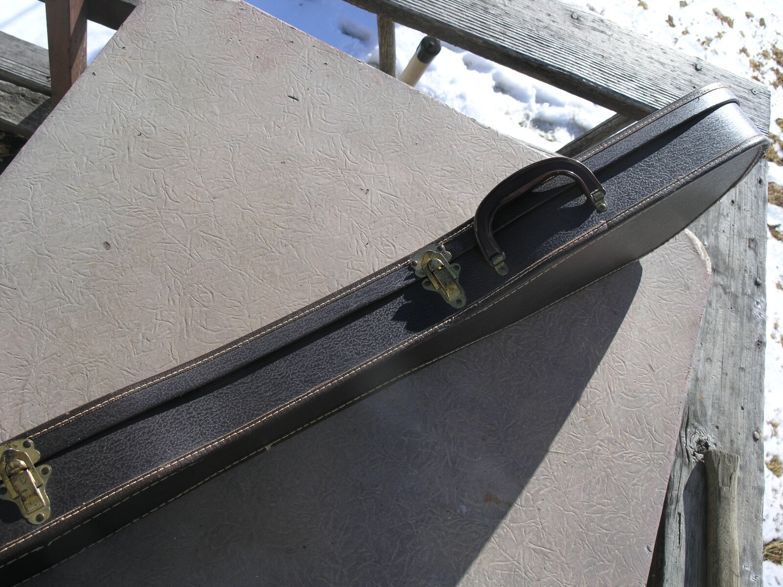 c.1950 ALAMO EMBASSY LAP STEEL GUITAR & Original HARD CASE