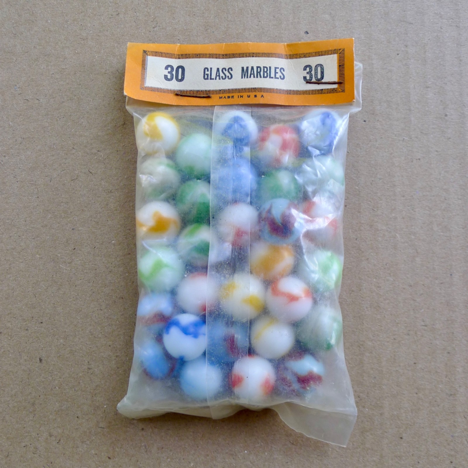 Vintage Marble King Bag of 30