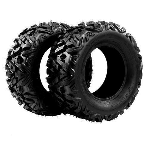 4 * TIRE SET ATV TIRES 25" 25x8x12 25x10x12 with warranty 6ply front & rear