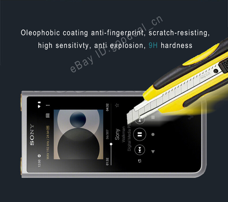 Tempered Glass Screen Protector Film For SONY Walkman ZX500 ZX505 ZX507