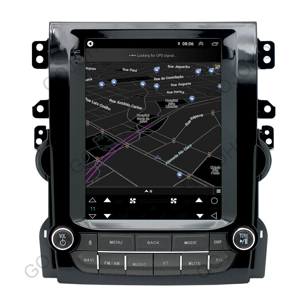 64GB Tesla style For Chevrolet Malibu Radio 2012 Car Stereo Android appleCarplay