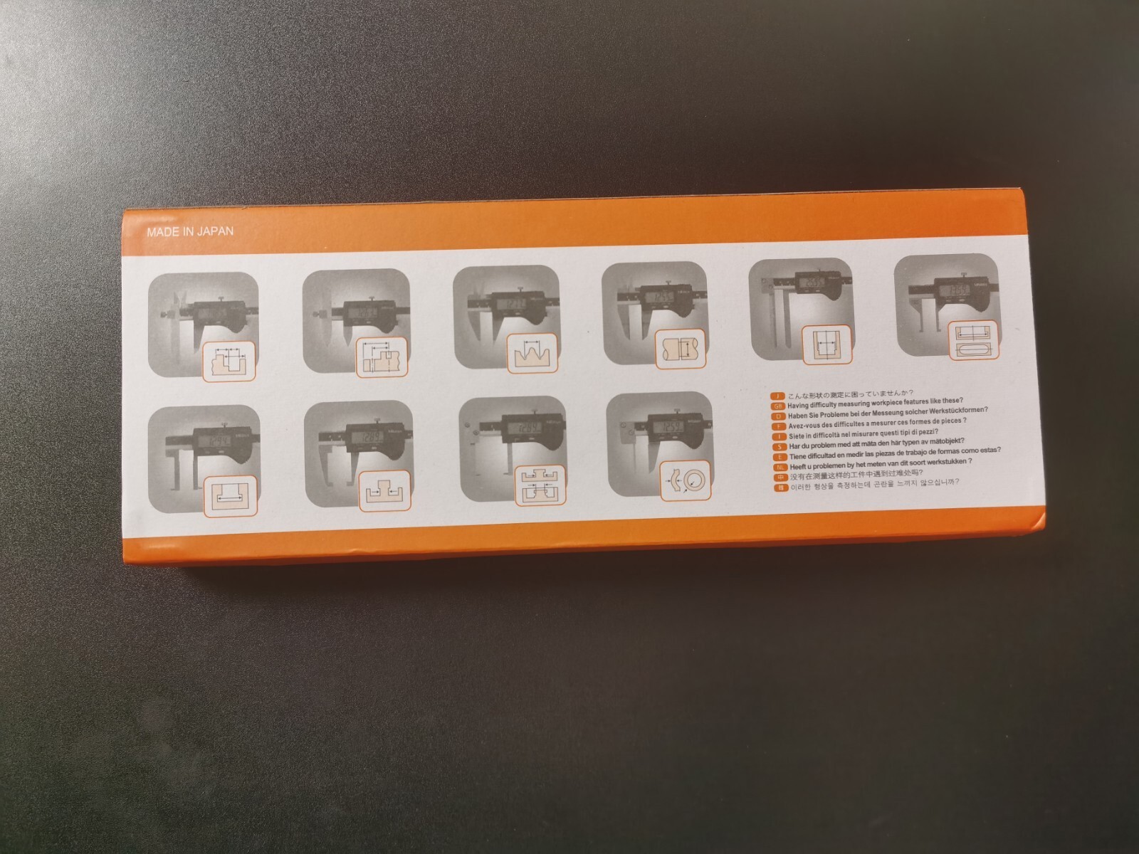 Japan Mitutoyo 500-197-30 200mm/8" Absolute Digital Digimatic Vernier Caliper