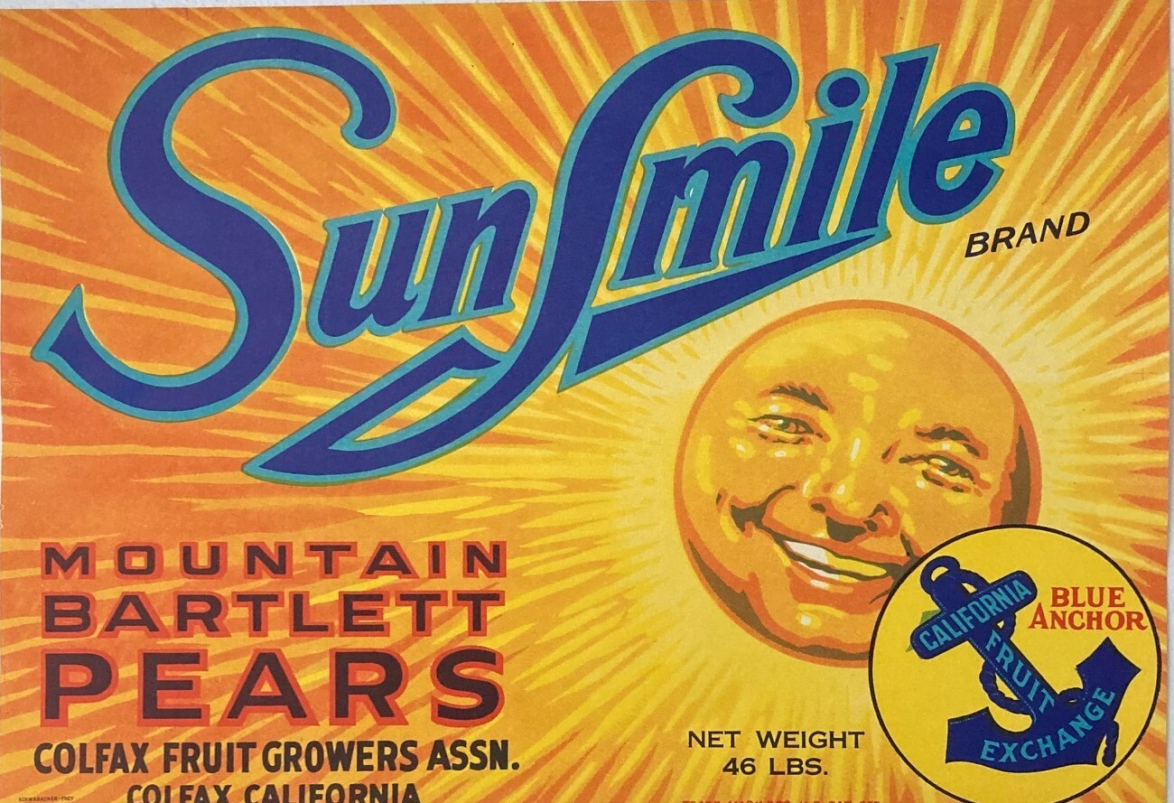 Lot of 10 1940 - 1963 Vintage Unused Crate Labels from various companies. (CLA)