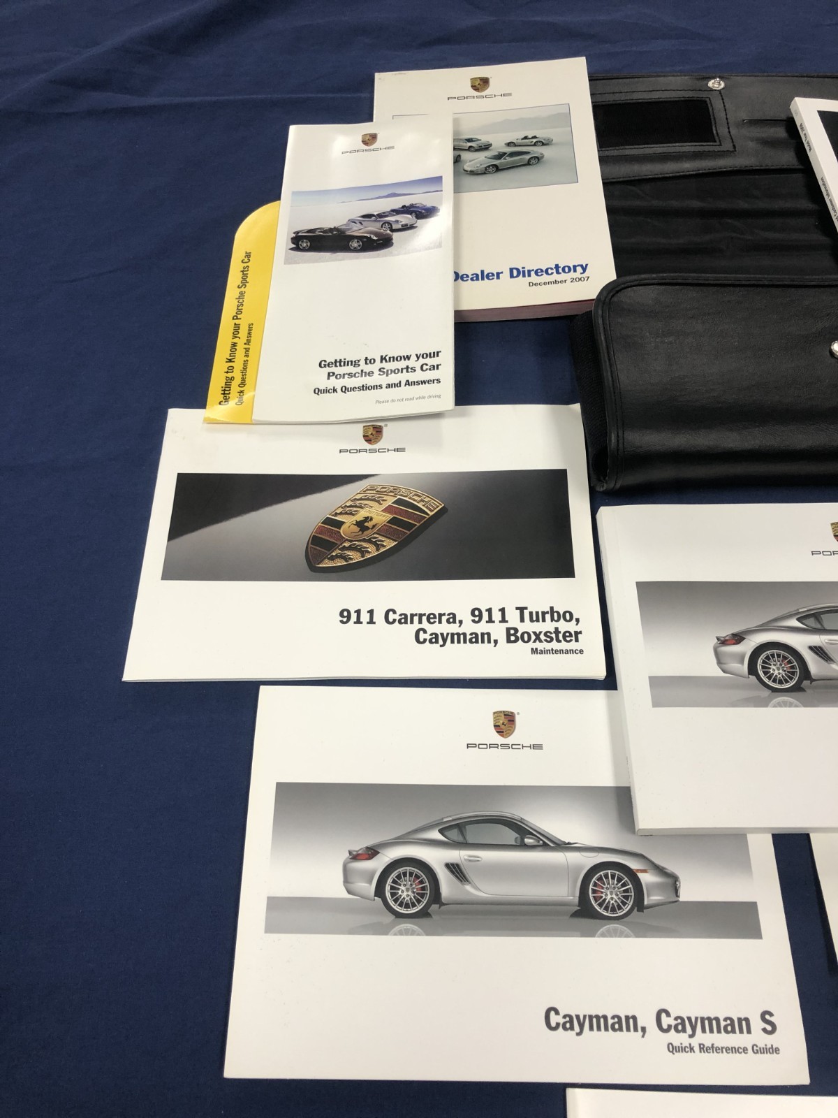 2008 Porsche Cayman S Owners Manual OEM 987 Set Owner Books **FREE SHIPPING*