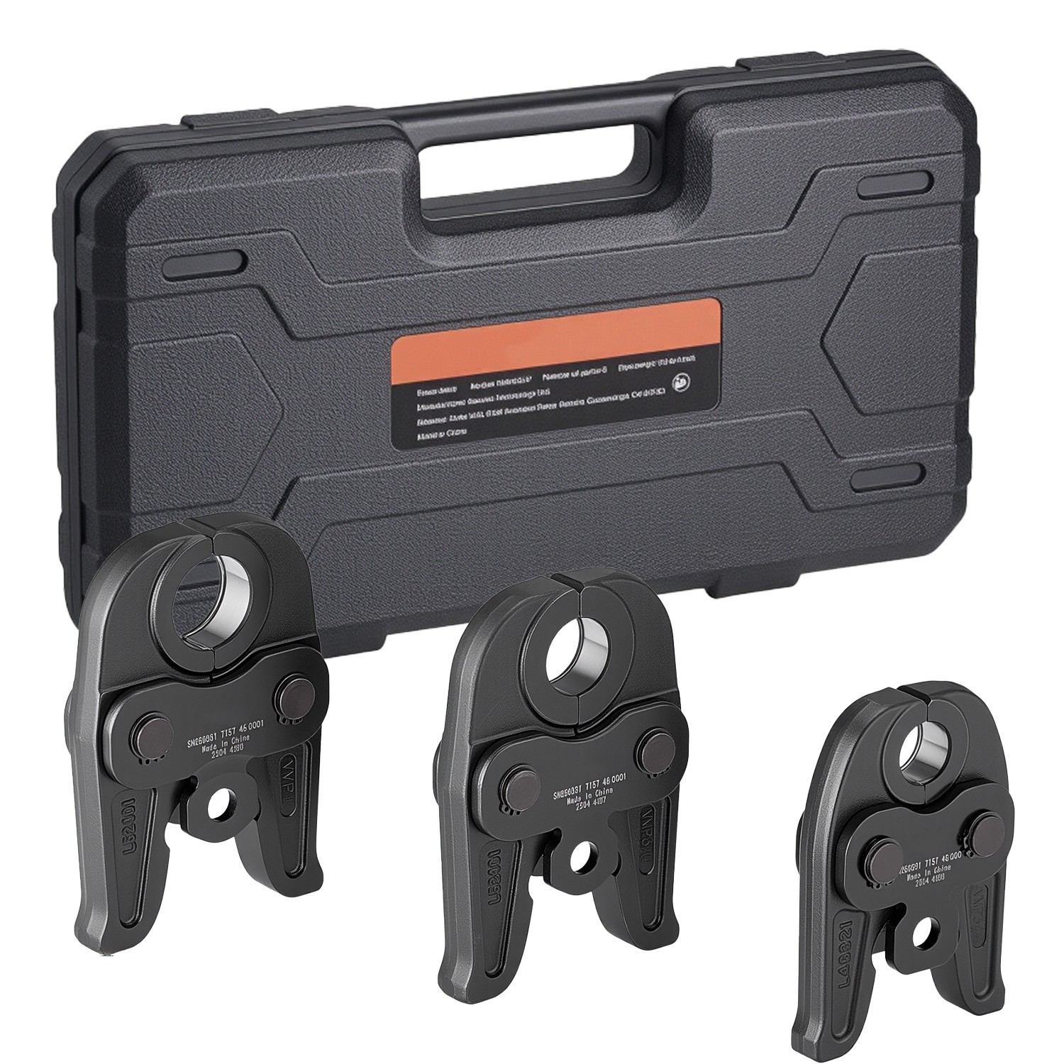 Uimoso MegaPress Jaws 3PCS Pressing Jaws 1/2" 3/4" & 1" for Standard Press Tools