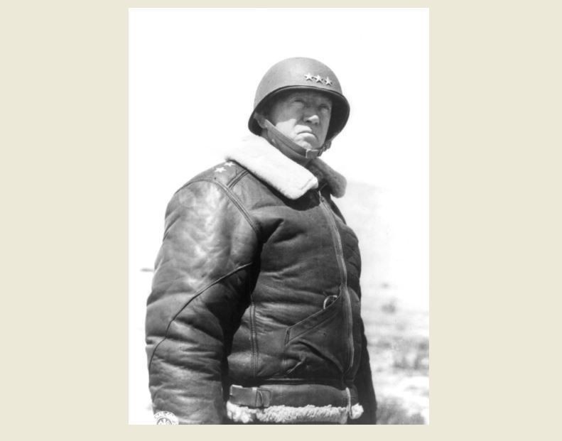 General George Patton PHOTO World War 2, United States Army Commander