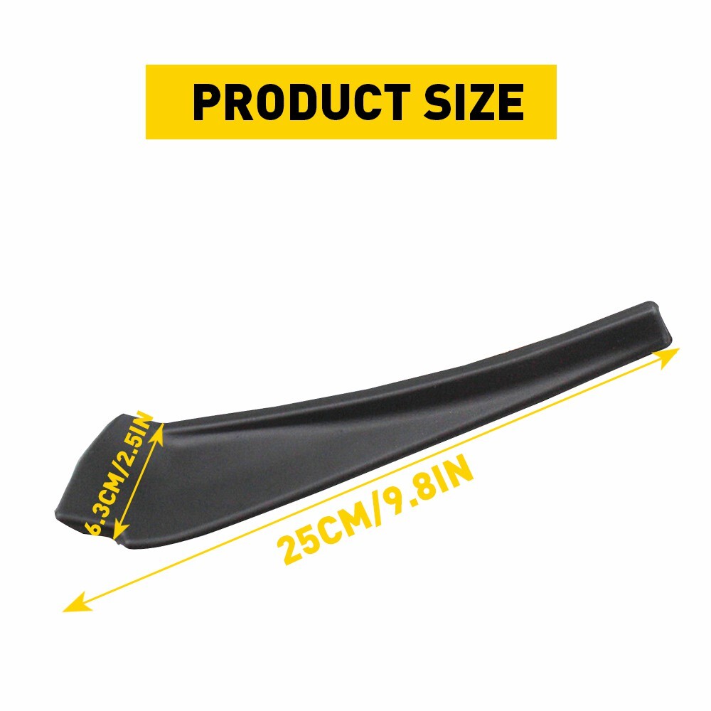 Front Windshield Wiper Side Cowl Extension Cover Trim For 2014-2020 Nissan Rogue