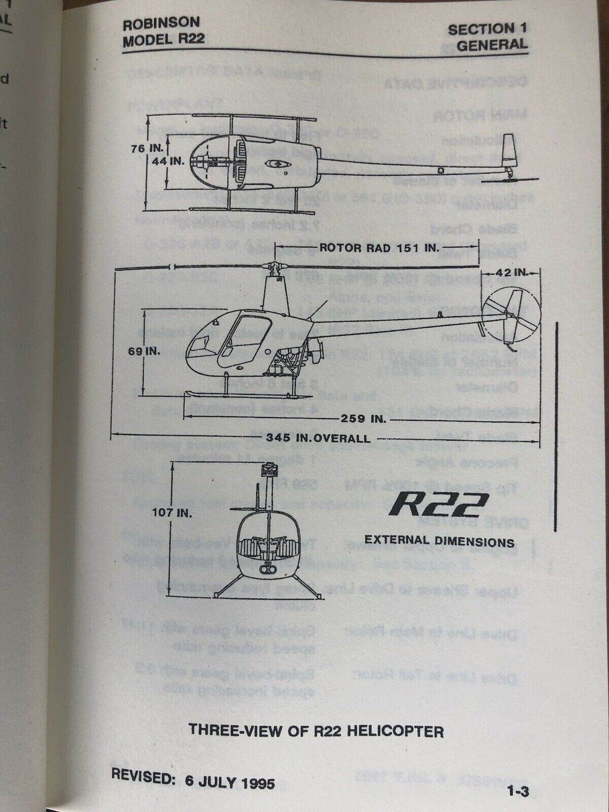 Robinson 22 Pilot Operating Handbook