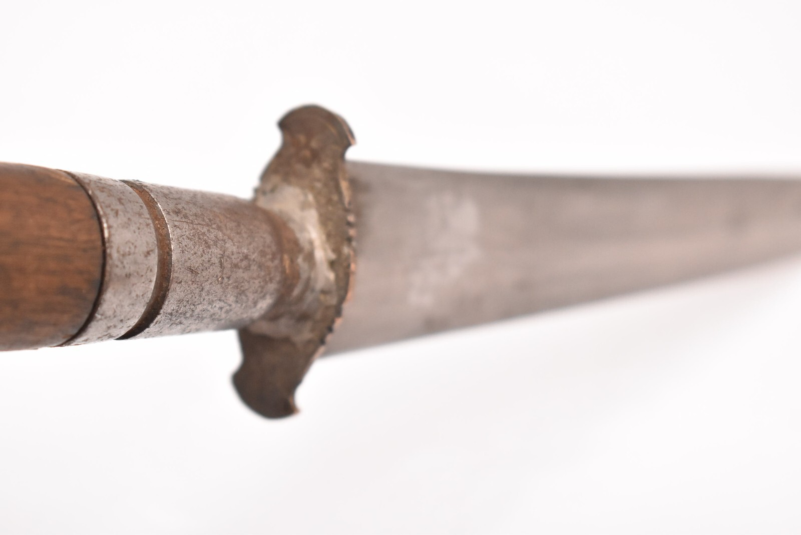 Philippine Gunong Punal Dagger W Sheath Wood Handle Keris Filipino Knife 11"