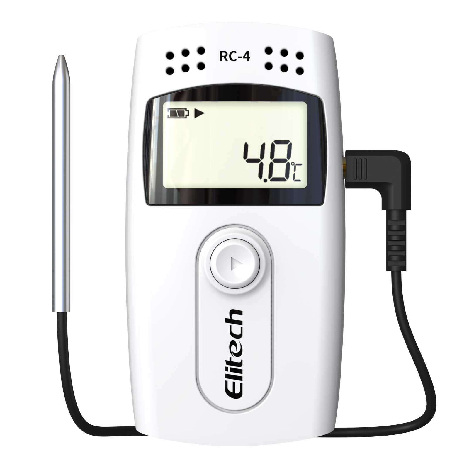 Elitech RC-4 Temperature Data Logger USB Recorder w/ External Probe -40℉~185℉
