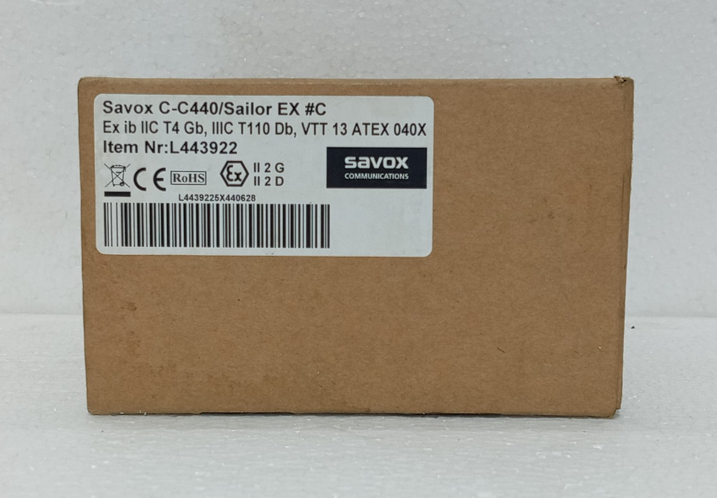 SAVOX C-C440/SAILOR EX PUSH TO TALK UNIT, PN L443922