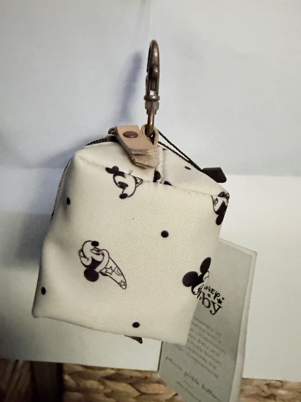 New Mickey Mouse Petunia Pickle Bottom Pacifier Porter Disney Baby Pouch Holder