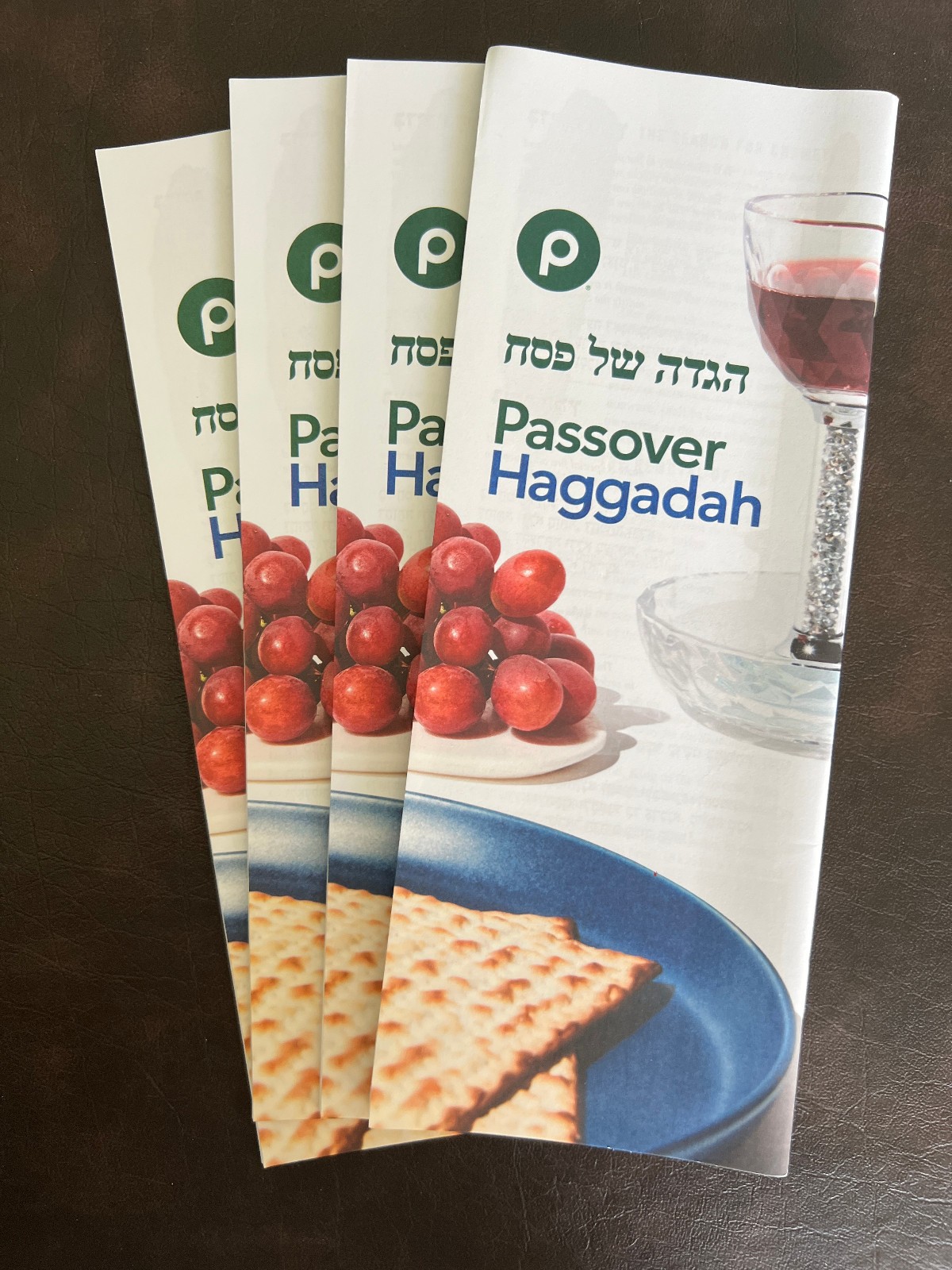 Lot of 4 Passover Seder Haggadahs Publix 2024 Paperback Books *NEW*