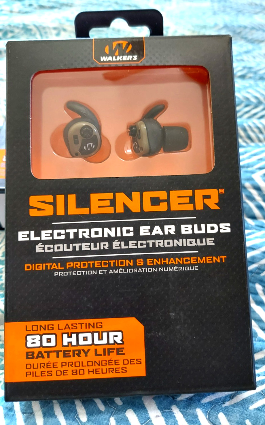 Walkers Silencer GWP SLCR Electronic Ear Buds NEW 25dB 80hr Batt Life