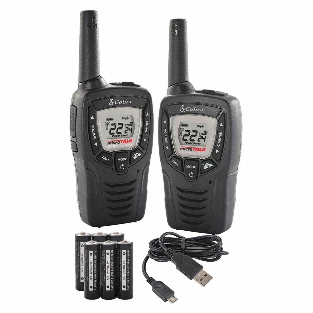 Cobra CXT385 23-Mile 2-Way Radios Walkie-Talkies - Pair - Refurbished