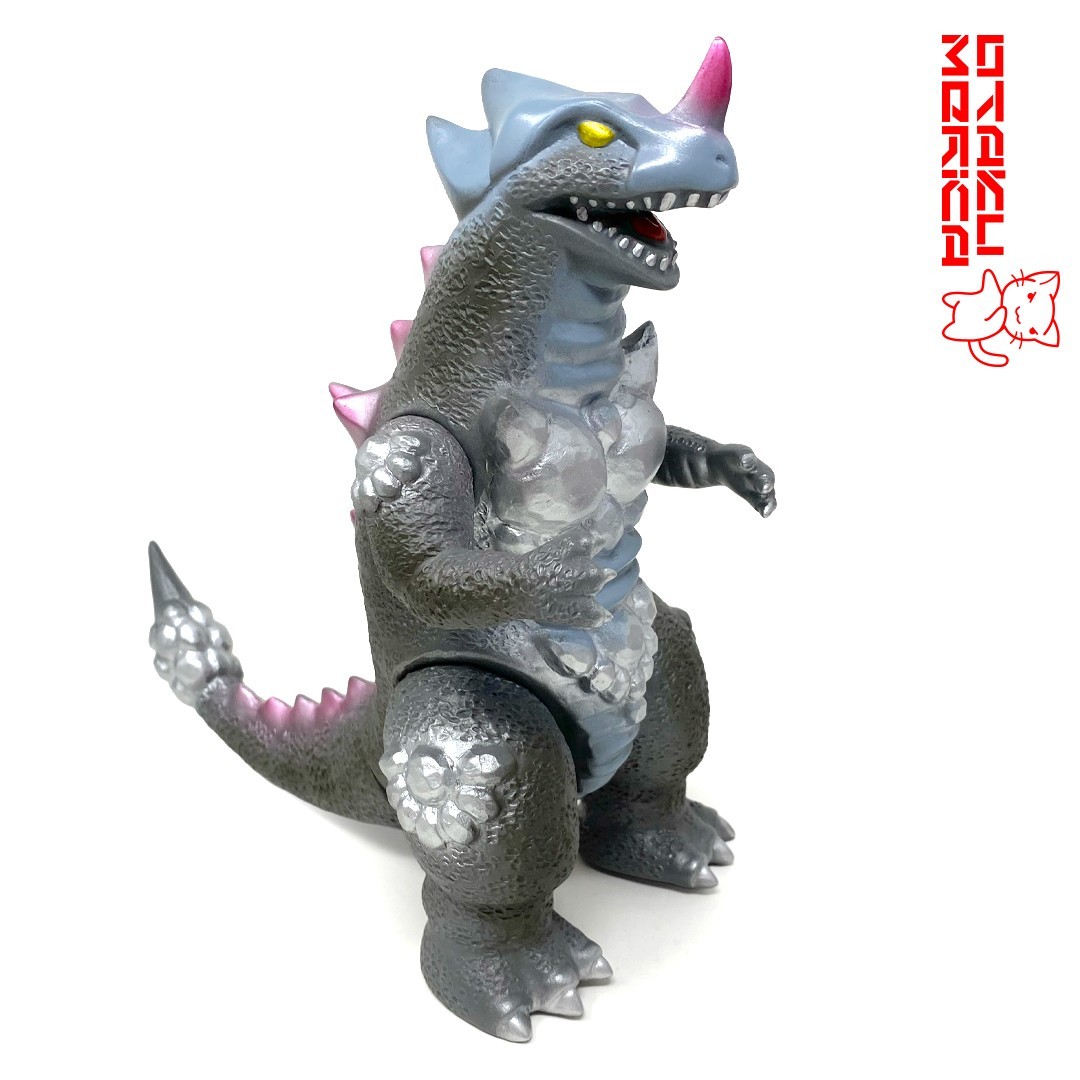 Sunguts "Earth Defense Force" King Saurous (Gray Ver.) - Kaiju Sofubi Figure 8in