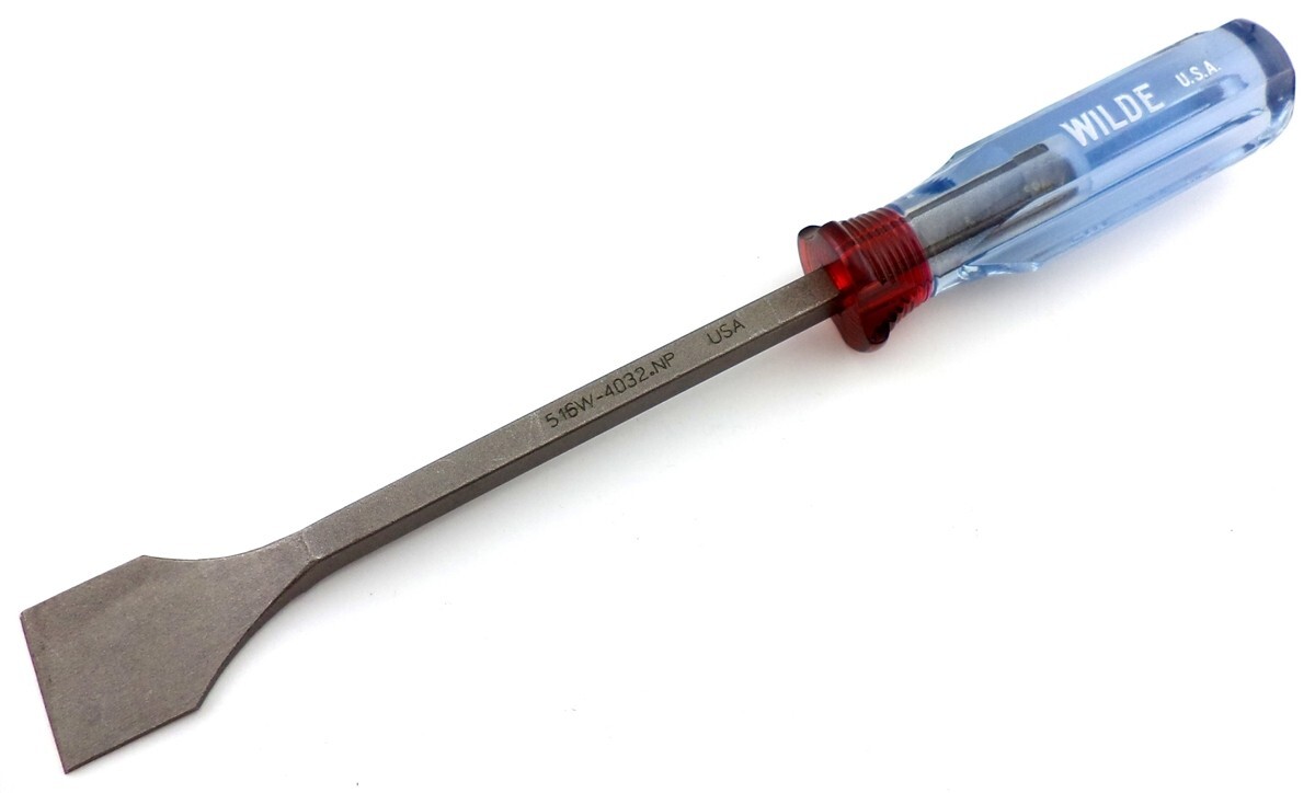 Wilde Tool 3pc Professional Gasket Scraper Set MADE IN USA Forged Alloy Steel