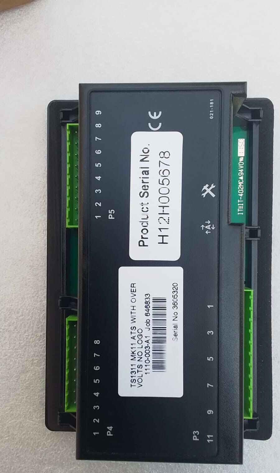 Cummins TS1311 MK11 ATS Control Assembly Part No-0300-5986 Transfer Switch Contr