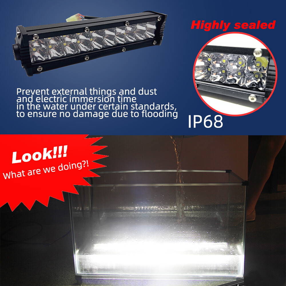 For Honda CRF125F CRF250F CRF110F Led Headlight Bar Lighting Kit Plug-N-Play