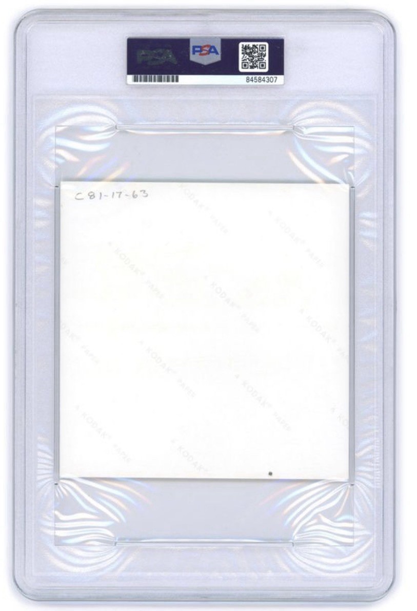 JOHN F. KENNEDY 1963 Opening Day Senators VS Orioles Type 1 5x5 Photo PSA/DNA🔥