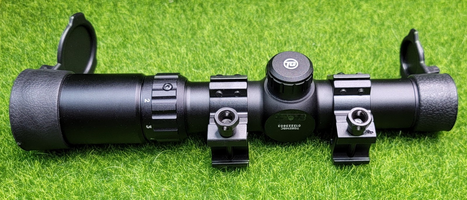 TruGlo TruBrite 30 Hunter 1-4x24mm 30mm Compact Shotgun/Rifle Scope - TG8514BC