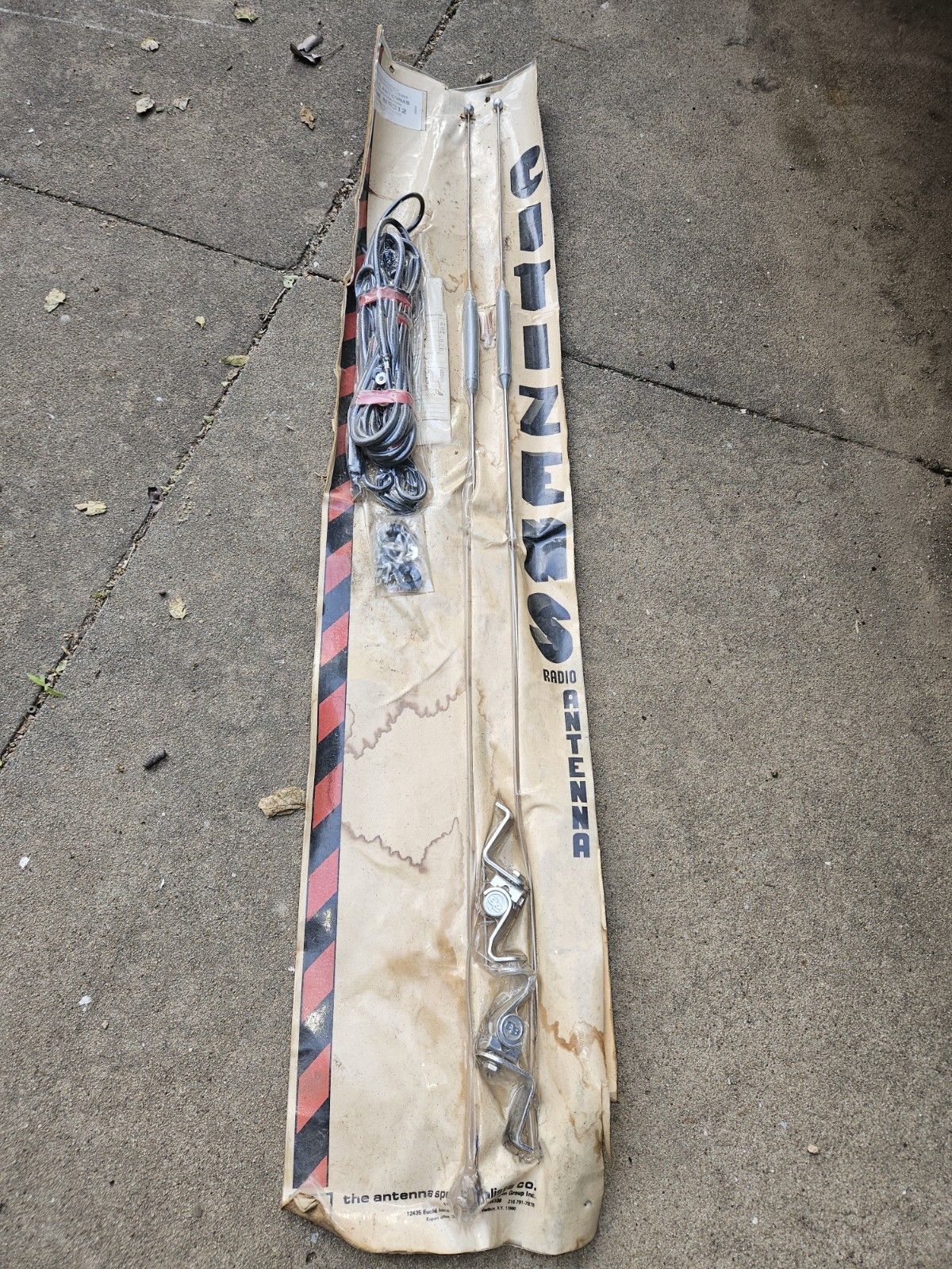 NOS ANTENNA SPECIALISTS CENTER LOADED MODEL MR312 MOBILE ANTENNA 27 MHz CB RADIO