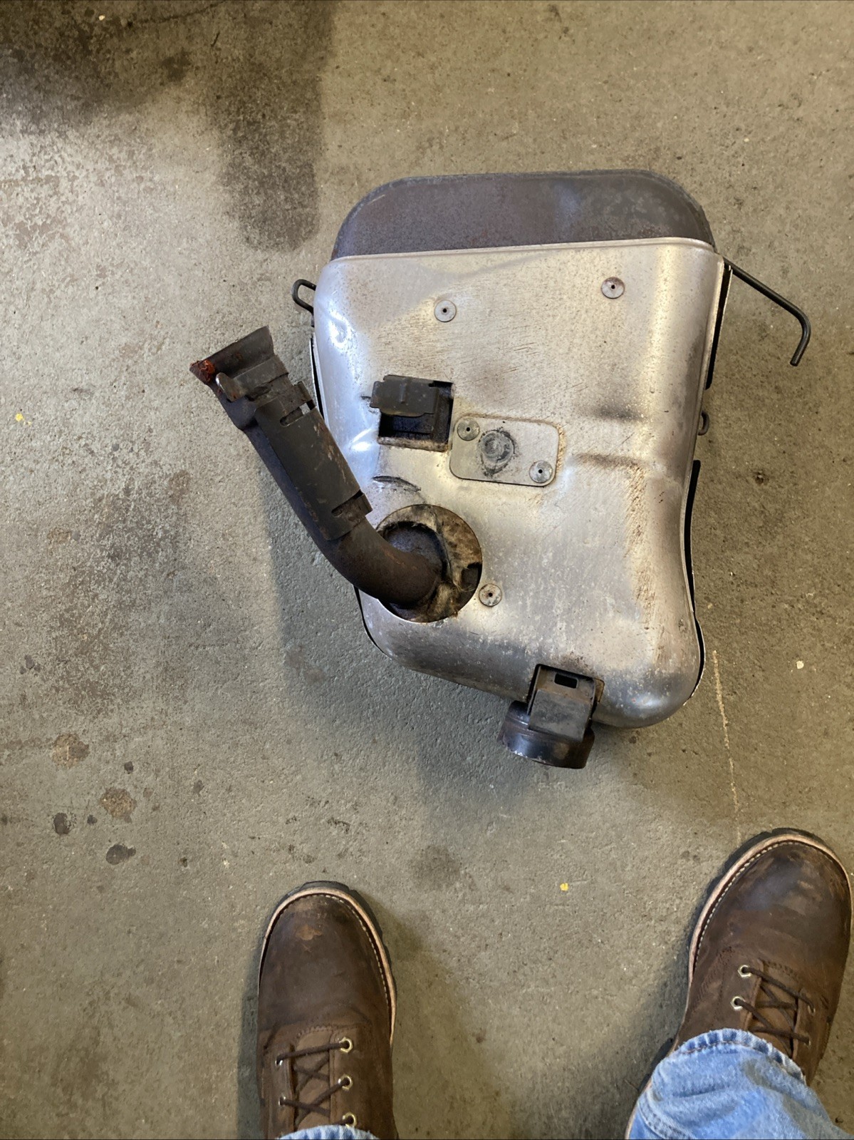 Ski-Doo 380 Muffler 2004 -2009 Gsx, GTX, MXZ Fan