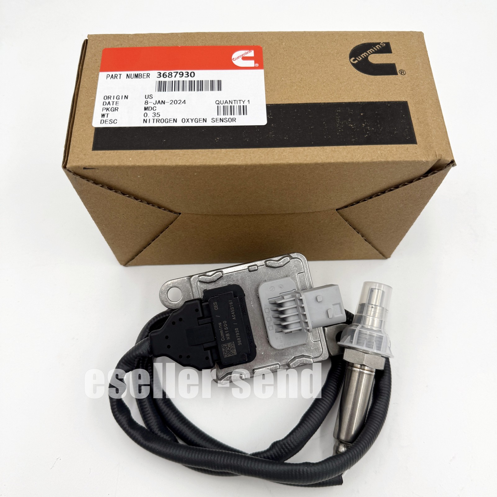 New OEM NOx Nitrogen Oxide Sensor 4326870 3687930 Superced P/n 4326870RX