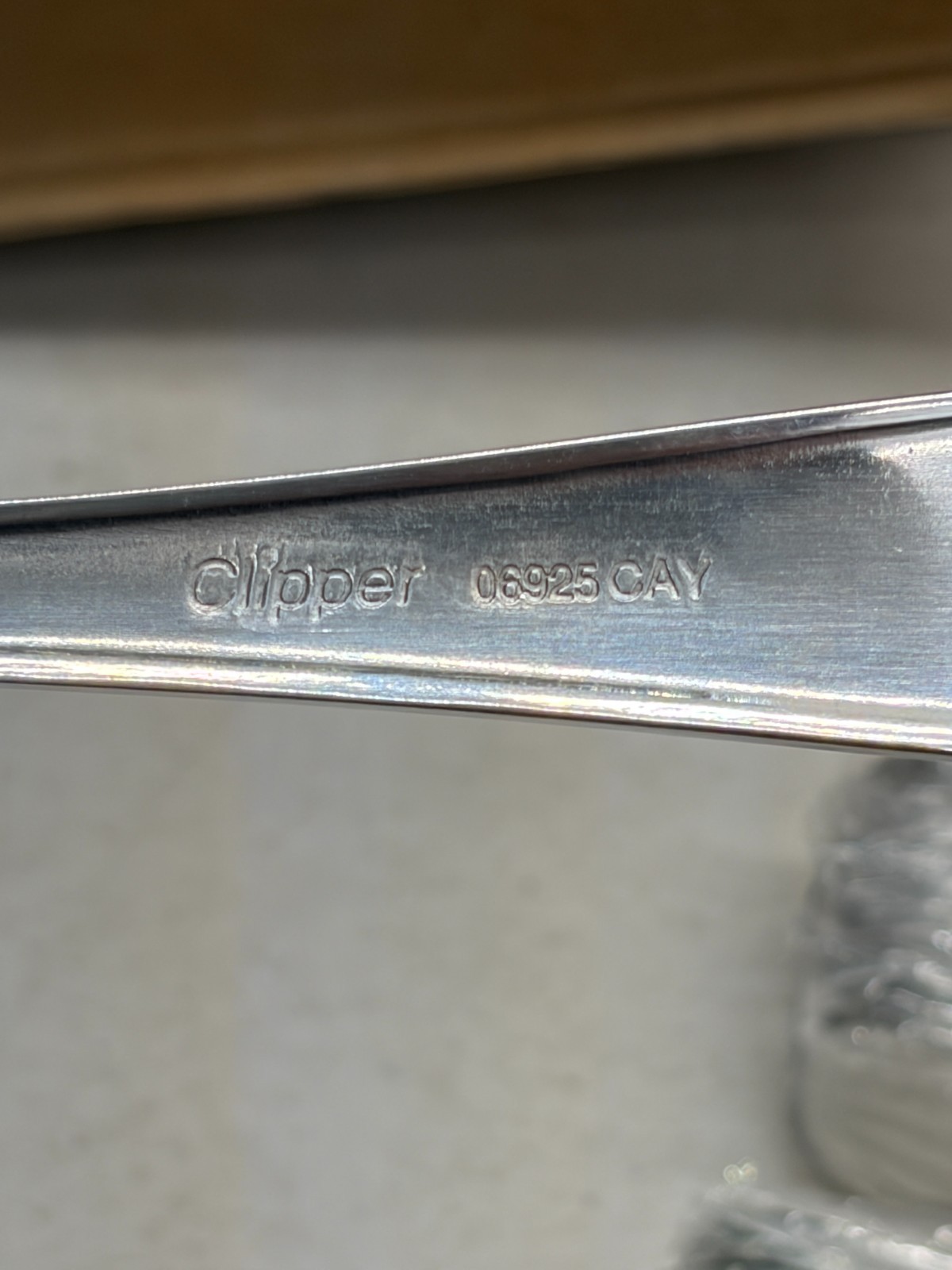 LOT OF 36 - Clipper 06925 CAY Stainless Steel Dinner Forks