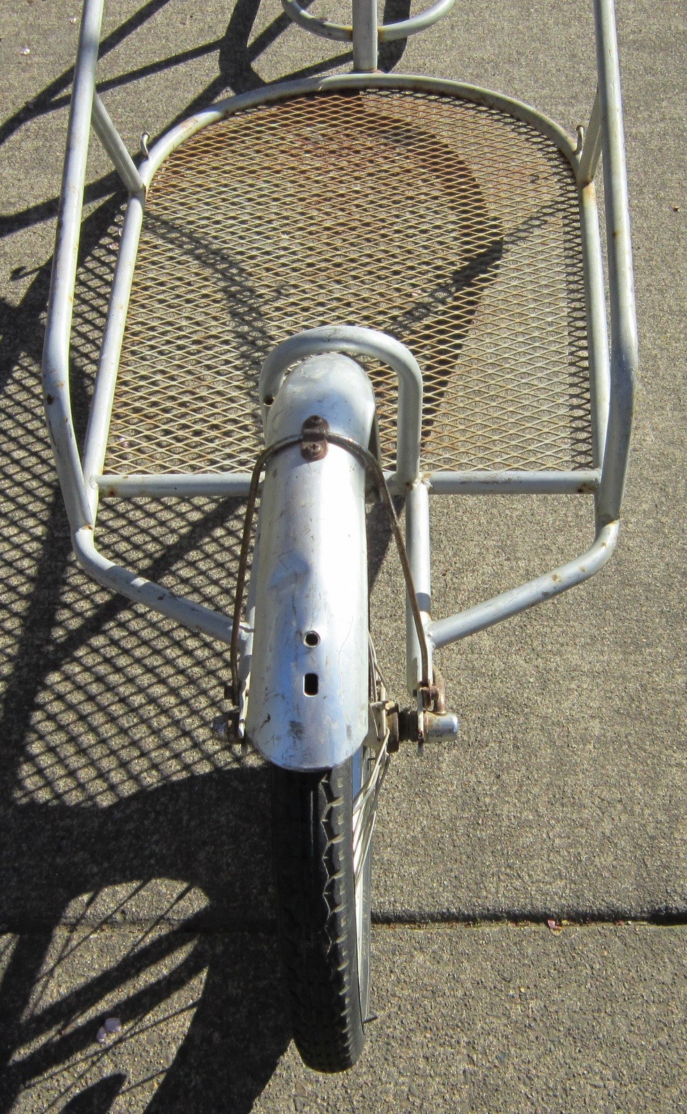 Vintage BOB Yak BICYCLE All-Metal CARGO TRAILER Single Wheel