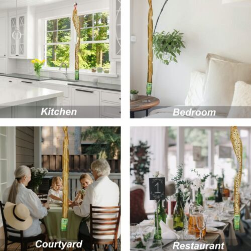 16 Rolls Fly Sticky Trap Paper Insect Bug Catcher Strip Fly Sticker Non Toxic US