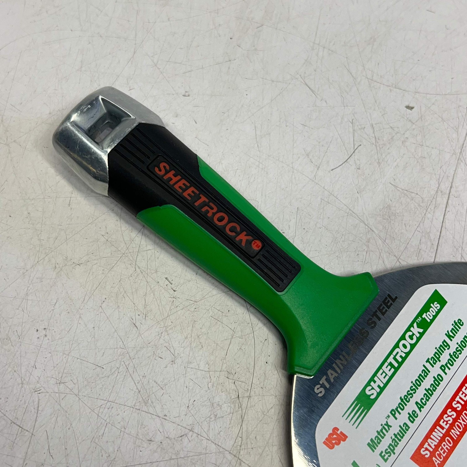 SHEETROCK Matrix Stainless Steel Putty Knife Flexible Stainless Steel 6" 340506