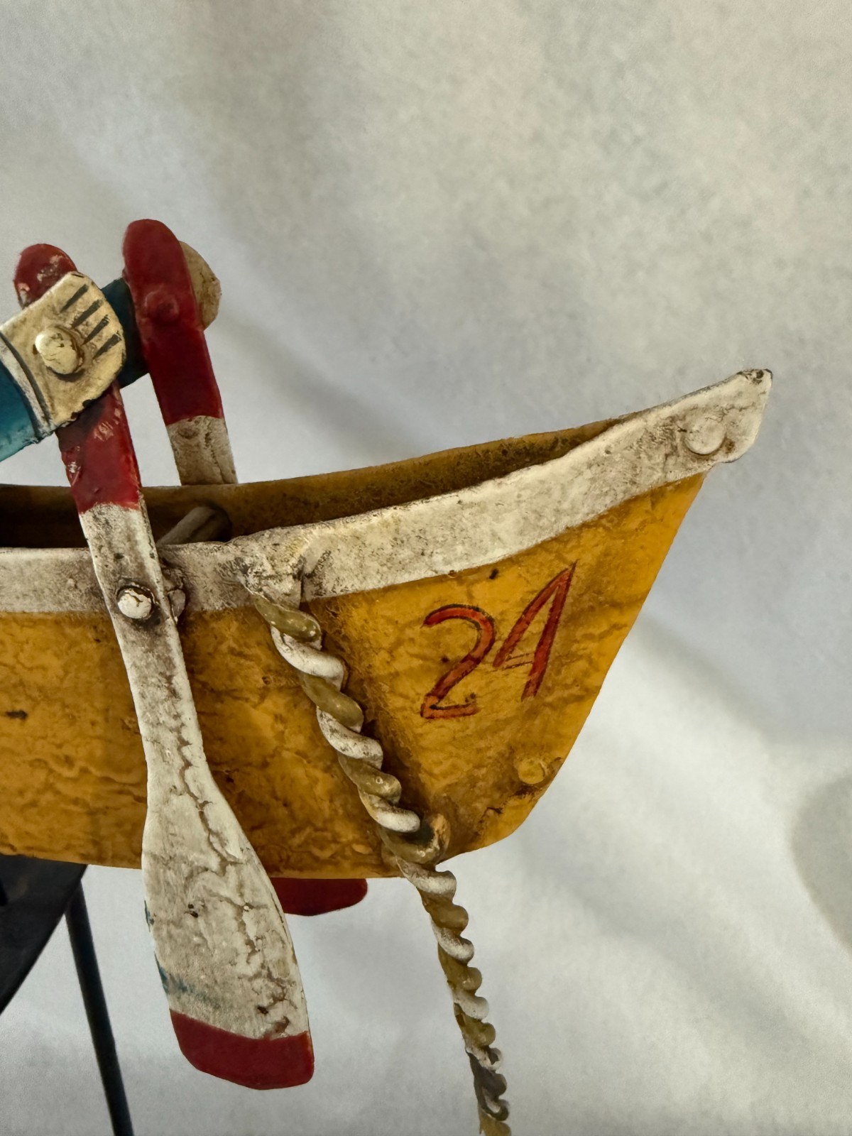 Authentic Models Nautical Salty Dog Rowing Sailor 18" Balance Toy See Video