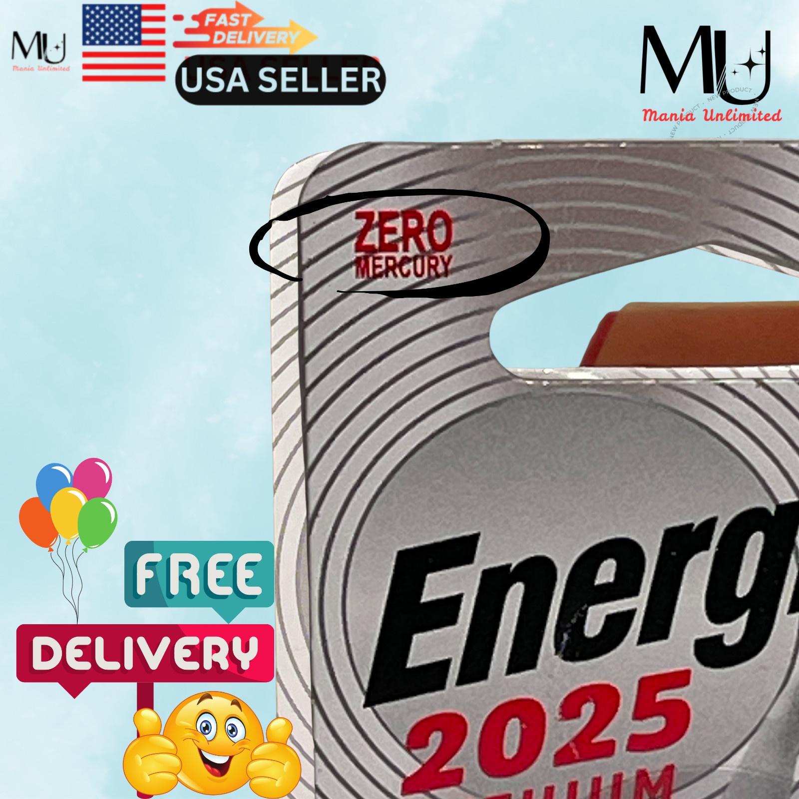 2 Pack Energizer CR2025 Fresh Stock 3V LITHIUM Battery DL2025 ECR2025 EXP 2033+