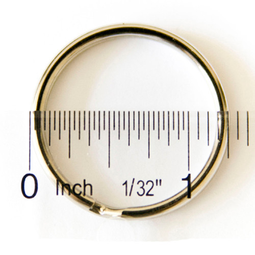 WHOLESALE 10 25 50 100 KEY RINGS 32mm 1-1/4" D. Split Ring Silver Good Quality