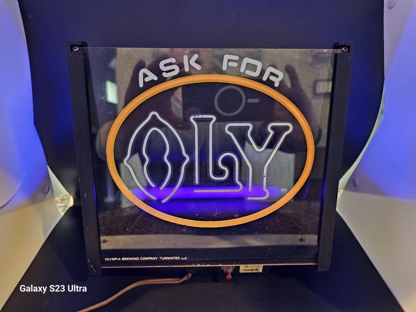 Olympia Beer Black Light Cash Register Topoer