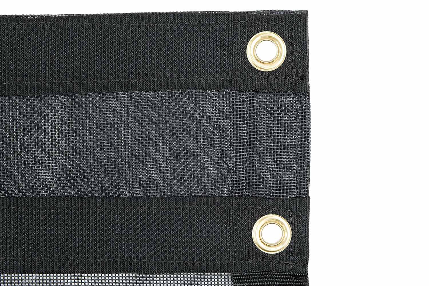 Dump Truck Vinyl Coated Mesh Tarps Cover with 5 Inch 18oz Double Pocket