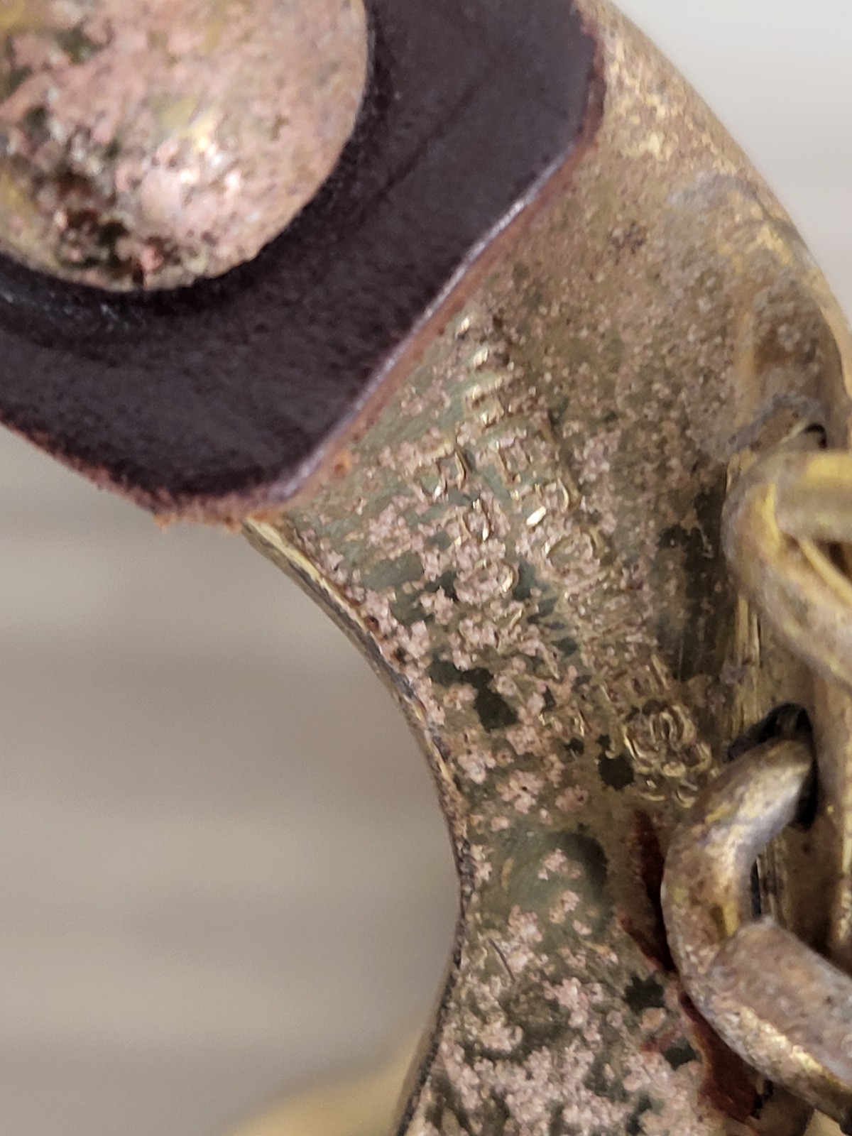 HERCULES BRONZE SPURS Horse Head Star