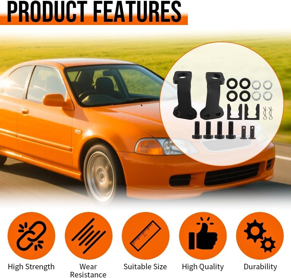 Rear Disc E Brake Cable Bracket For 88-01 Acura Integra Honda CRX Civic Del Sol