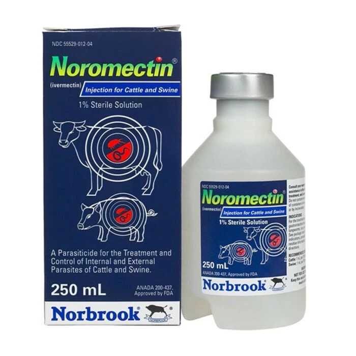 Norbrook 250 mL Cattle Swine wormer dewormer