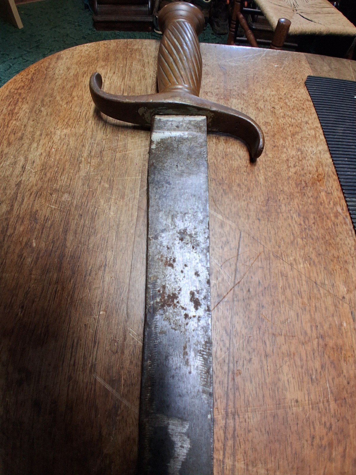1800's German Saxon Short Sword S&K P.D.L.
