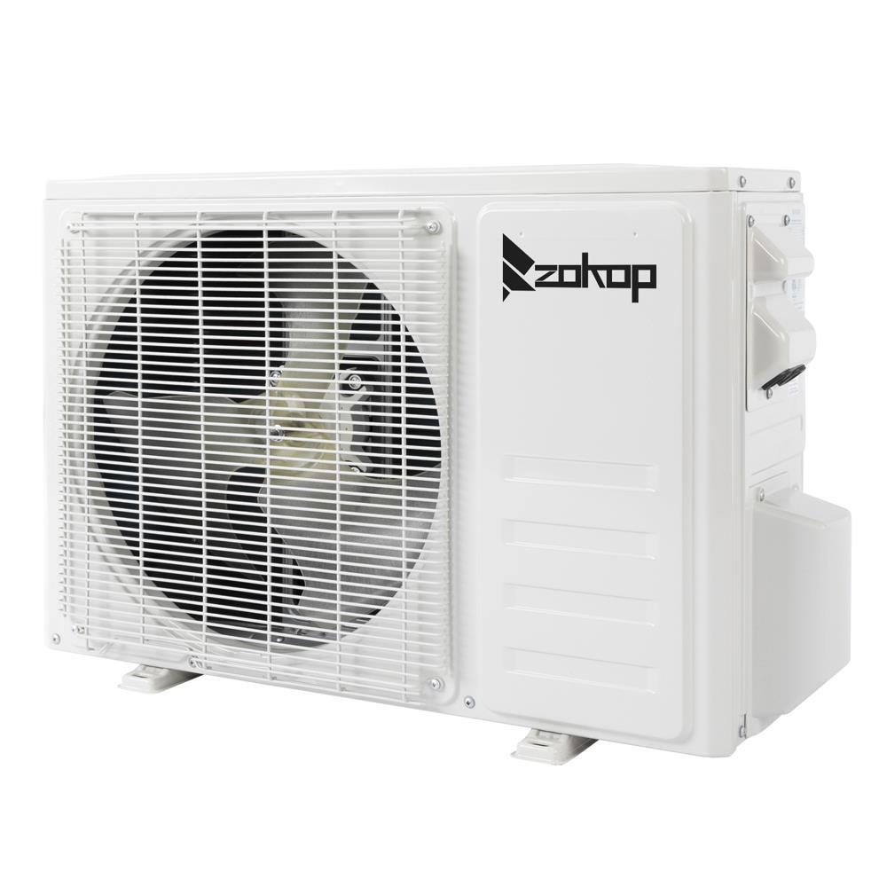 ZOKOP 9,000 - 18,000 BTU Ductless Mini Split Air Conditioner Inverter Heat WIFI