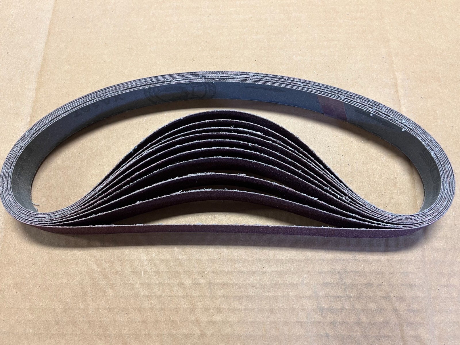 PREMIUM 1" X 30" ALUMINUM OXIDE SANDING BELTS - 10 PACKS! YOU CHOOSE THE GRITS!