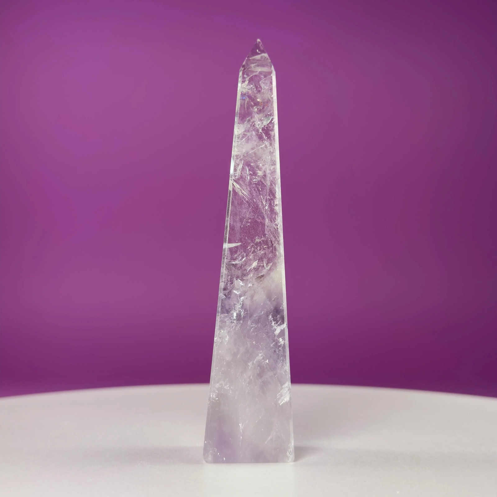 Amethyst Obelisk 118g Natural Crystal Tower Purple Amethyst Point